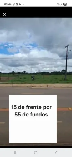 Vendo ou troco terreno 15x55 na Estrada dos Periquitos