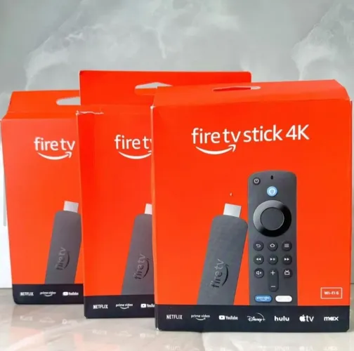 Amazon Fire Tv Stick 4k wifi 6 2° geração Com Alexa E Comandos De Tv