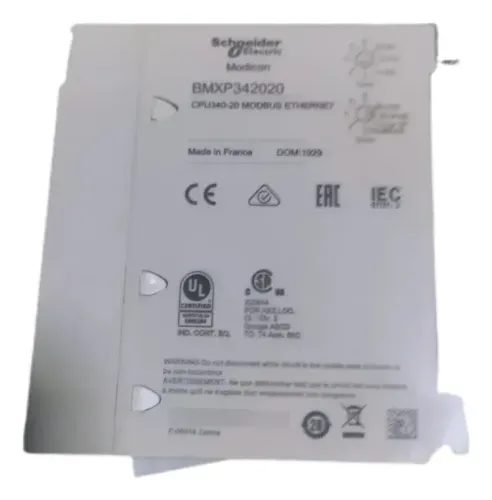 BMXP342020 CPU340-20 MODBUS ETHERNET + MCARD