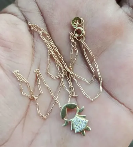 Vendo meu cordão de ouro 18k por 750