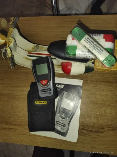 conjiunto lambreta +metra laser + fita tricolore 