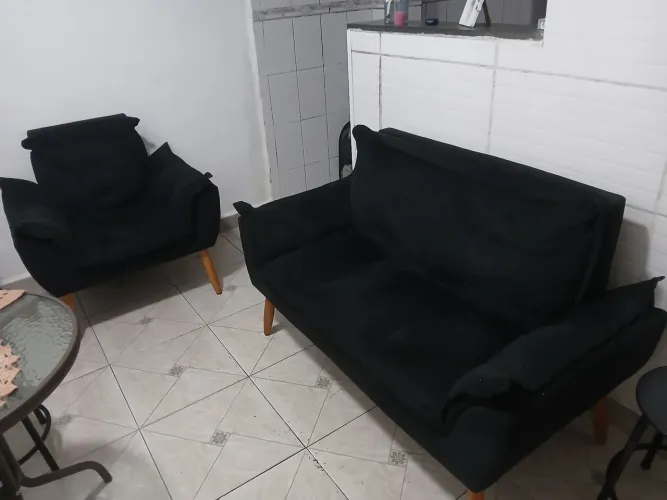 Sofá e poltrona