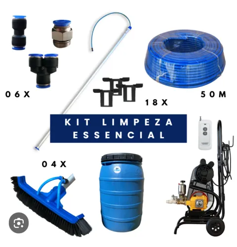 Limpeza de Placas Solares