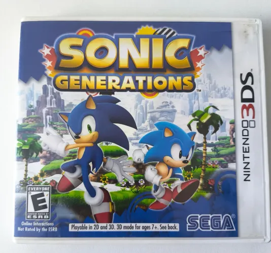 Sonic Generations Nintendo 3DS Original 
