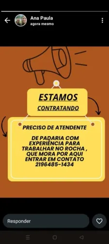 Vaga para operador de loja