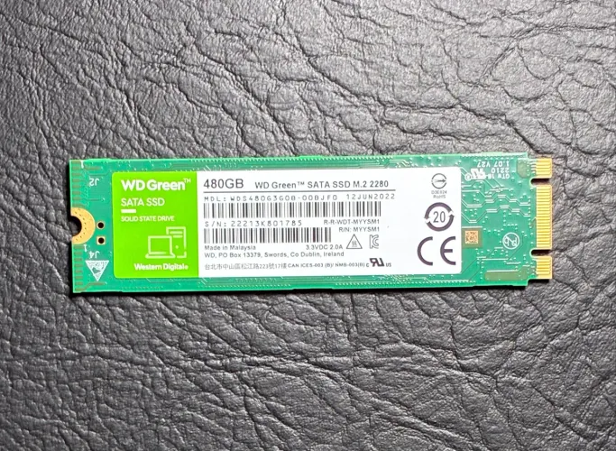 SSD M.2 WD Green 480GB SATA