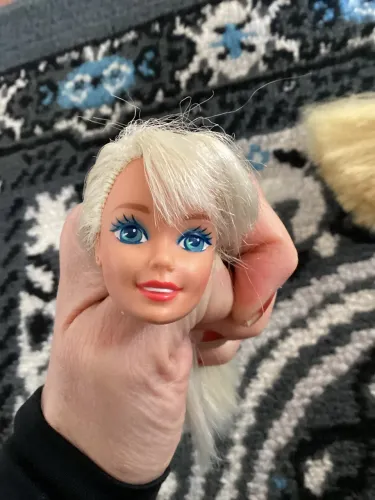 Barbie cabeça