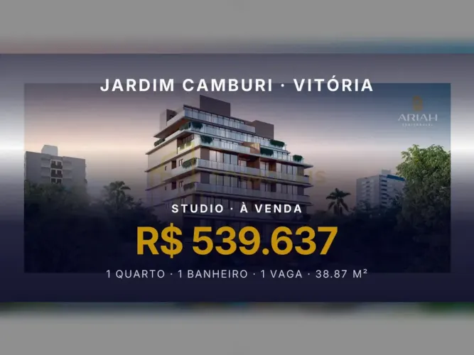 Studio em Jardim Camburi: Oportunidade Imperdível para Investidores!