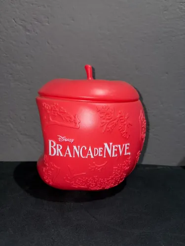Balde de Pipoca Branca de Neve - Disney - Colecionável