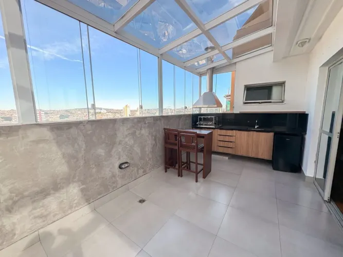 Apartamento para Locação em Mogi das Cruzes, Vila Mogilar, 3 dormitórios, 2 banheiros, 2 v