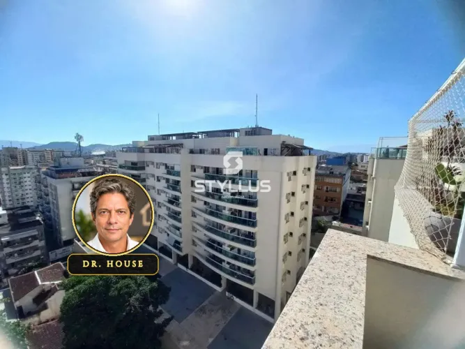 Cobertura Duplex Luxuosa com 3 Quartos e Vista Panorâmica em Todos os Santos! M97R
