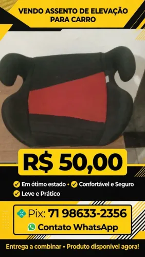 Acento para criança de carro