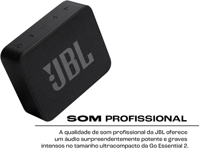 JBL Go Essential 2 Caixa de Som Bluetooth Portátil