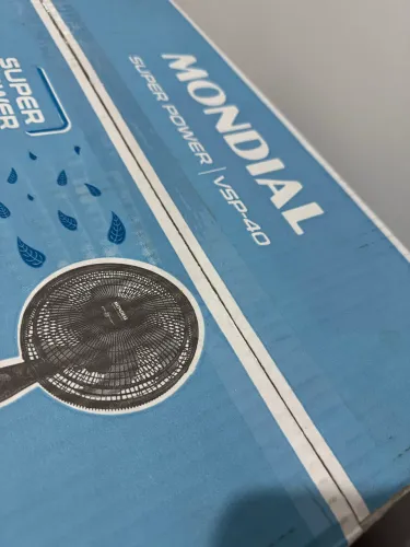 VENTILADOR MONDIAL SUPER POWER NOVO LACRADO