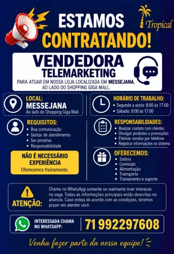 Vaga emprego