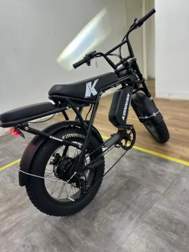 Bicicleta elétrica Konnan Connection 500w com garupa