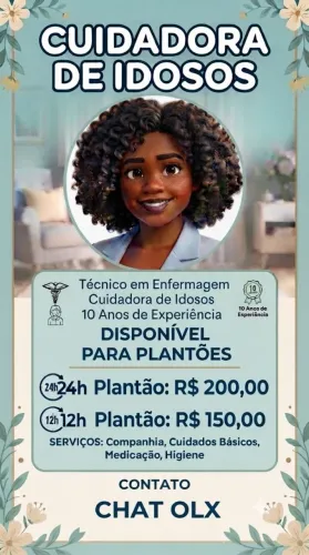 SERVIÇO PARA CUIDADORA