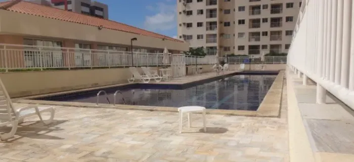 Apartamento mobiliado 3/4 - Condomínio Pátio - Coroa do Meio