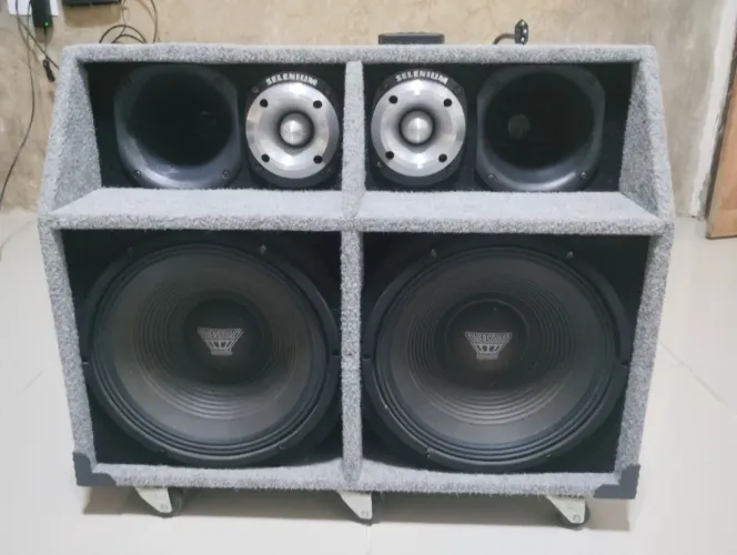 CAIXA DE SOM COMPLETA POTENTE COM BLUETOOTH