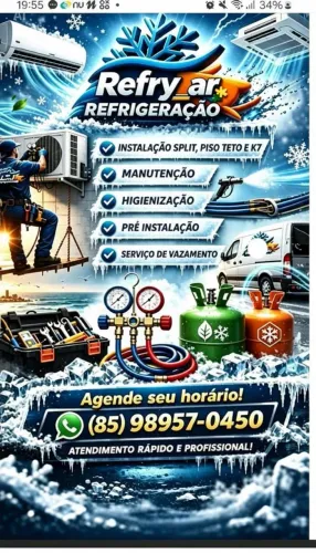 Manutenção de ar condicionado 