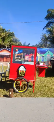 Pipoca e algodão doce