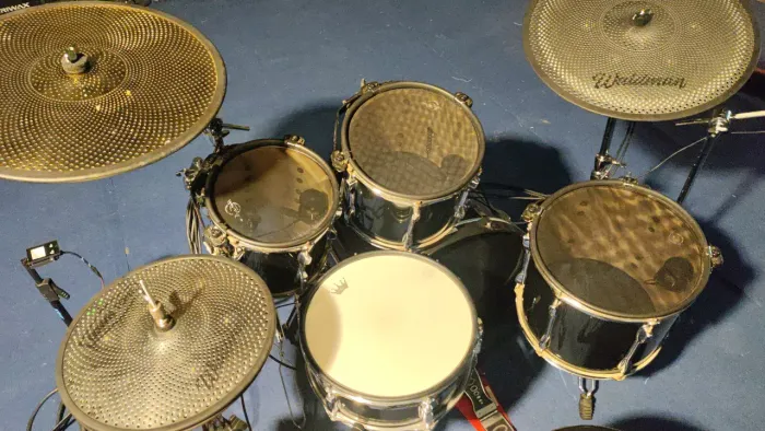 Kit pads de prato (Sensores de pratos + pratos mute)