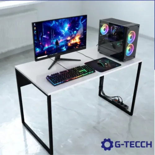 Escrivaninha 1m NOVA Mesa de Escritório Industrial Multiuso para Notebook Computador Birô