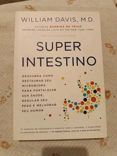Livro Super Intestino de William Davis