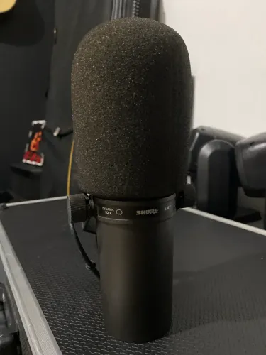 Microfone Shure SM7 México usado