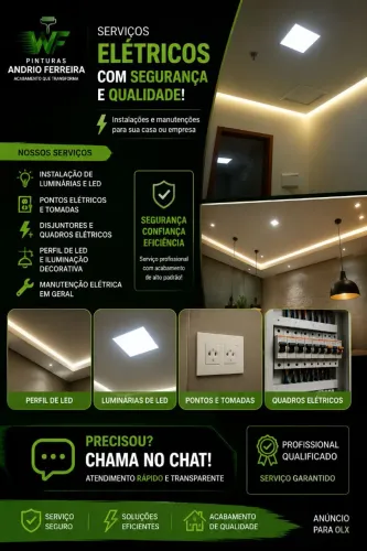 ? SERVIÇOS ELÉTRICOS - QUALIDADE E SEGURANÇA