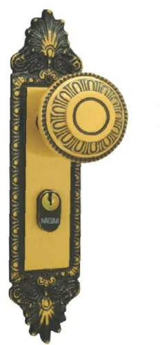 Fechadura Interna Espelho Aço 40mm MGM Colonial