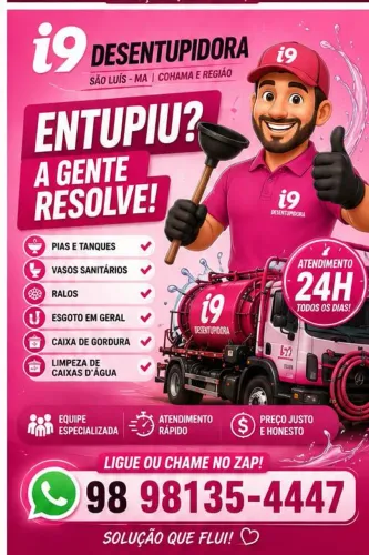 Desentupidora em São Luís