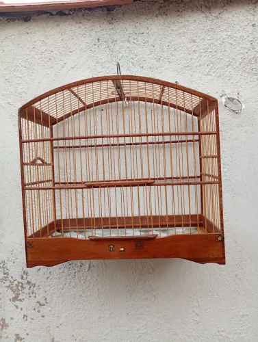 Gaiola de passeio malha fina