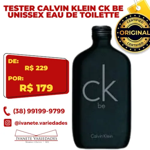 Perfume Calvin Klein Ck Be Eau de Toilette- 100 ml 