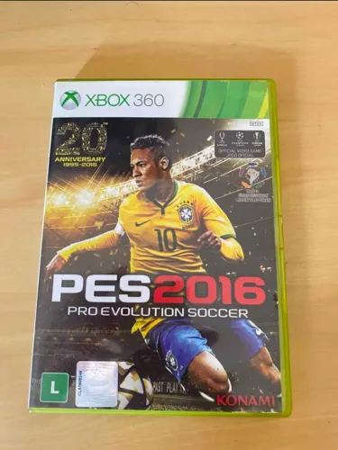 PES16 Xbox 360 Original edição 20 Anos