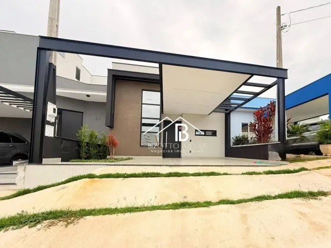 VENDE-SE CASA COM PISCINA NO RESIDENCIAL JARDIM TOSCANA COM 3 DORMITORIOS SENDO 2 SUITES -