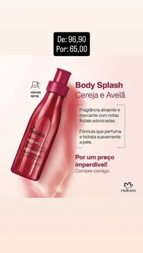 Body Splash tododia natura