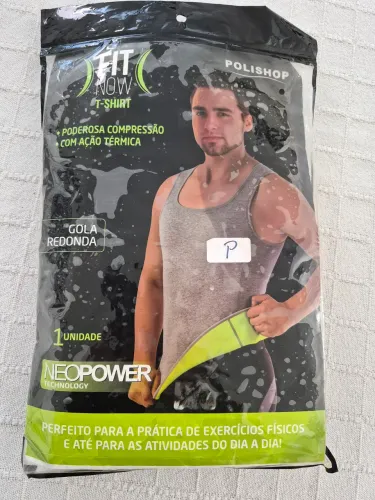 Fit now T-shirt gola redonda P