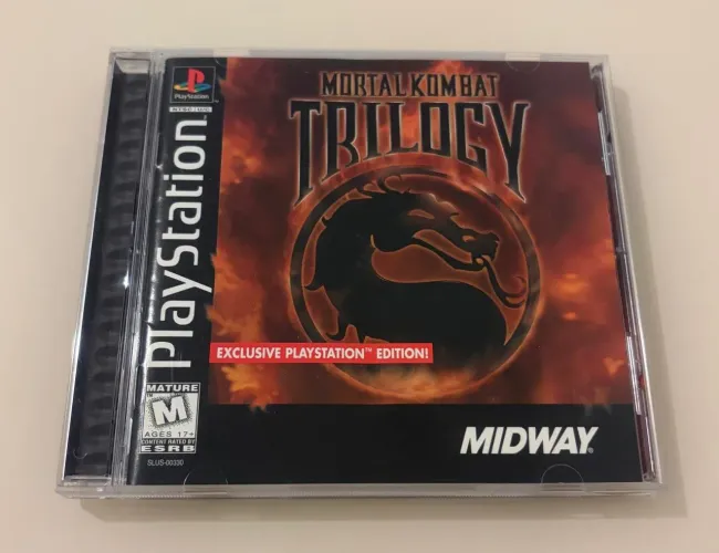 Mortal Kombat Trilogy Ps1 Original Americano Completo