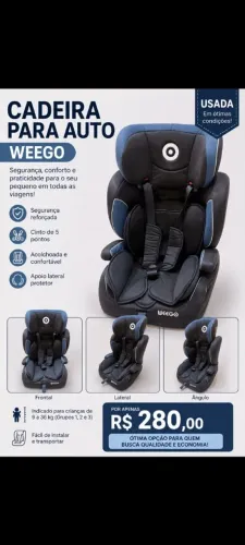 Cadeira infantil weego
