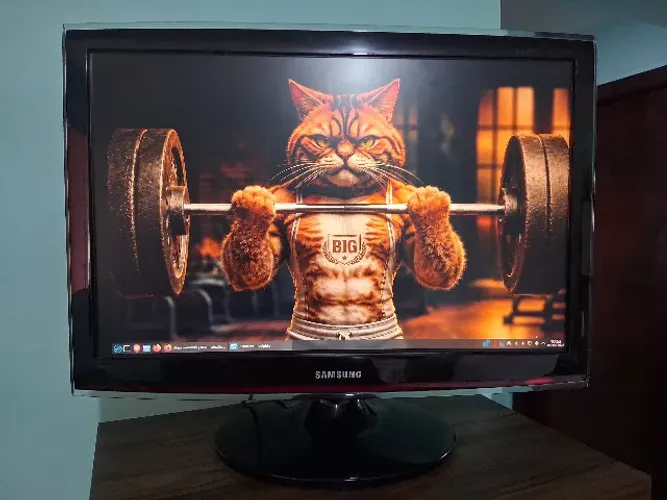 Monitor TV Samsung 24" SyncMaster T240M - HDMI / VGA / Full HD + Controle Remoto