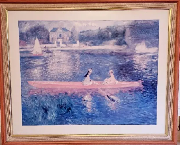 VENDO REPRODUÇÃO DE OBRA DE MANET COM 84X69 COM MOLDURA