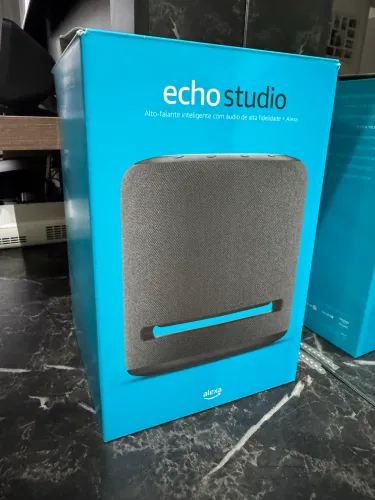 Echo Studio (1ª Geração) - Perfeito Estado | Na Caixa Original