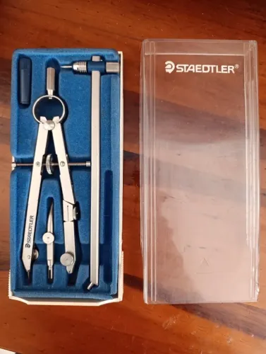 Compasso Técnico Staedtler Masterbow 551 ? Vintage Alemão
