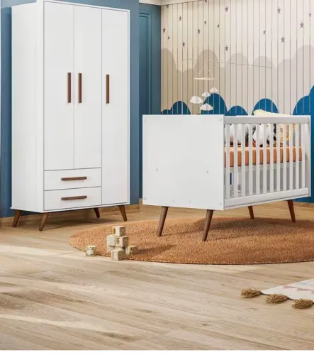 Kit de quarto de bebê sem a cômoda 