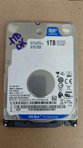HD NOTEBOOK 1TB SATA FATOR SLIM 2,5 WD BLUE