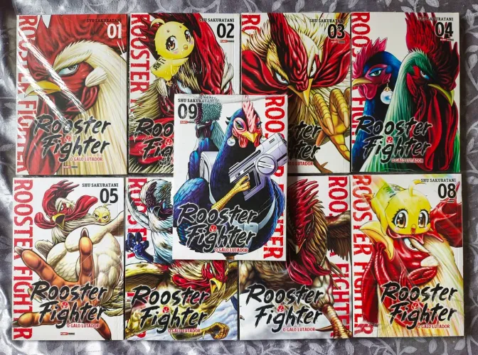 Mangá Rooster Fighter 1 ao 9