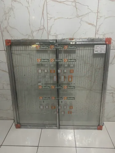 Janela de Alumínio canelado