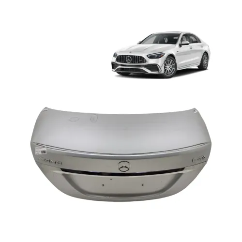 Tampa Traseira Mercedes AMG C43 2016 a 2019 Prata Original (Peça:1)