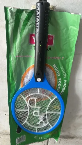 Raquete Elétrica de Matar Mosquito e Insetos - Unidade 
